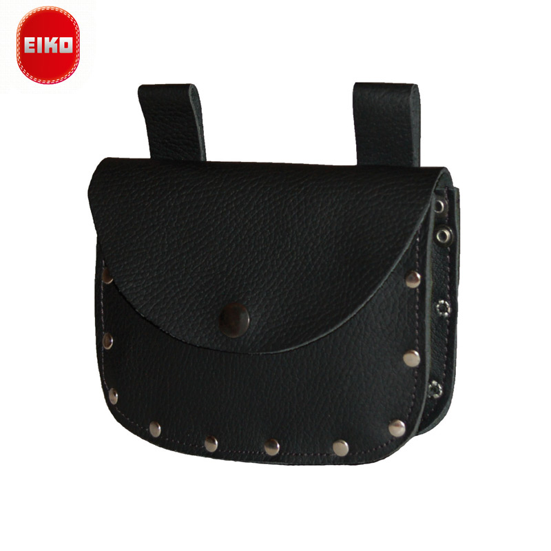 Eiko Nageltasche einfach mit Deckel und Nieten