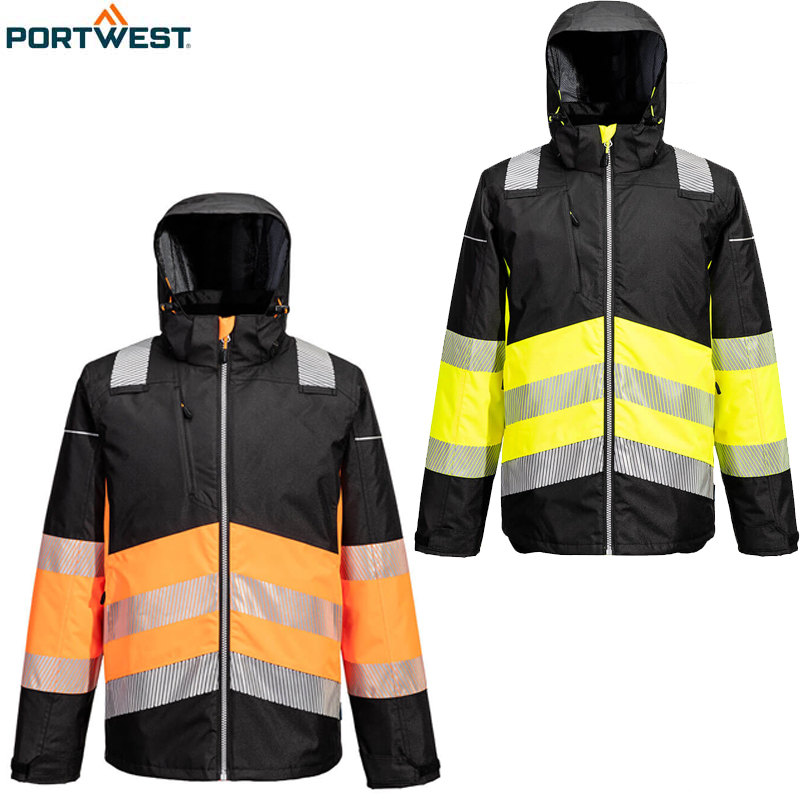 PW3 Hi-Vis Winterjacke Klasse 1