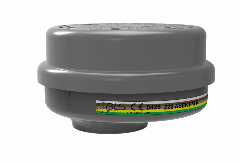 BLS Mehrbereichs-Kombifilter ABEK1P3 R 222 Bajonett Verschluss