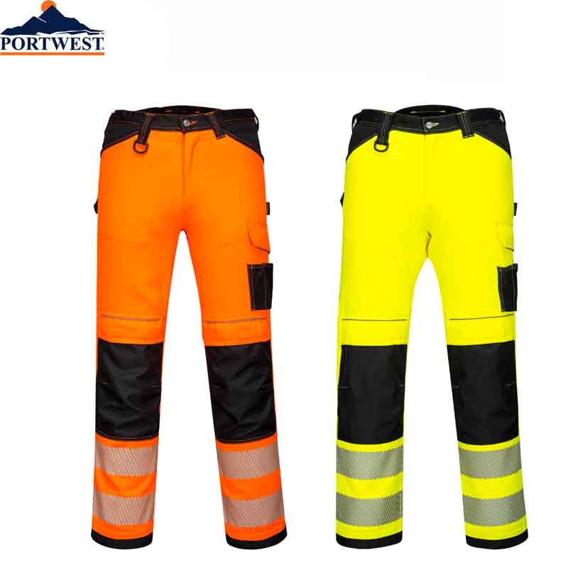 PW3 Damen Warnschutzhose Stretch