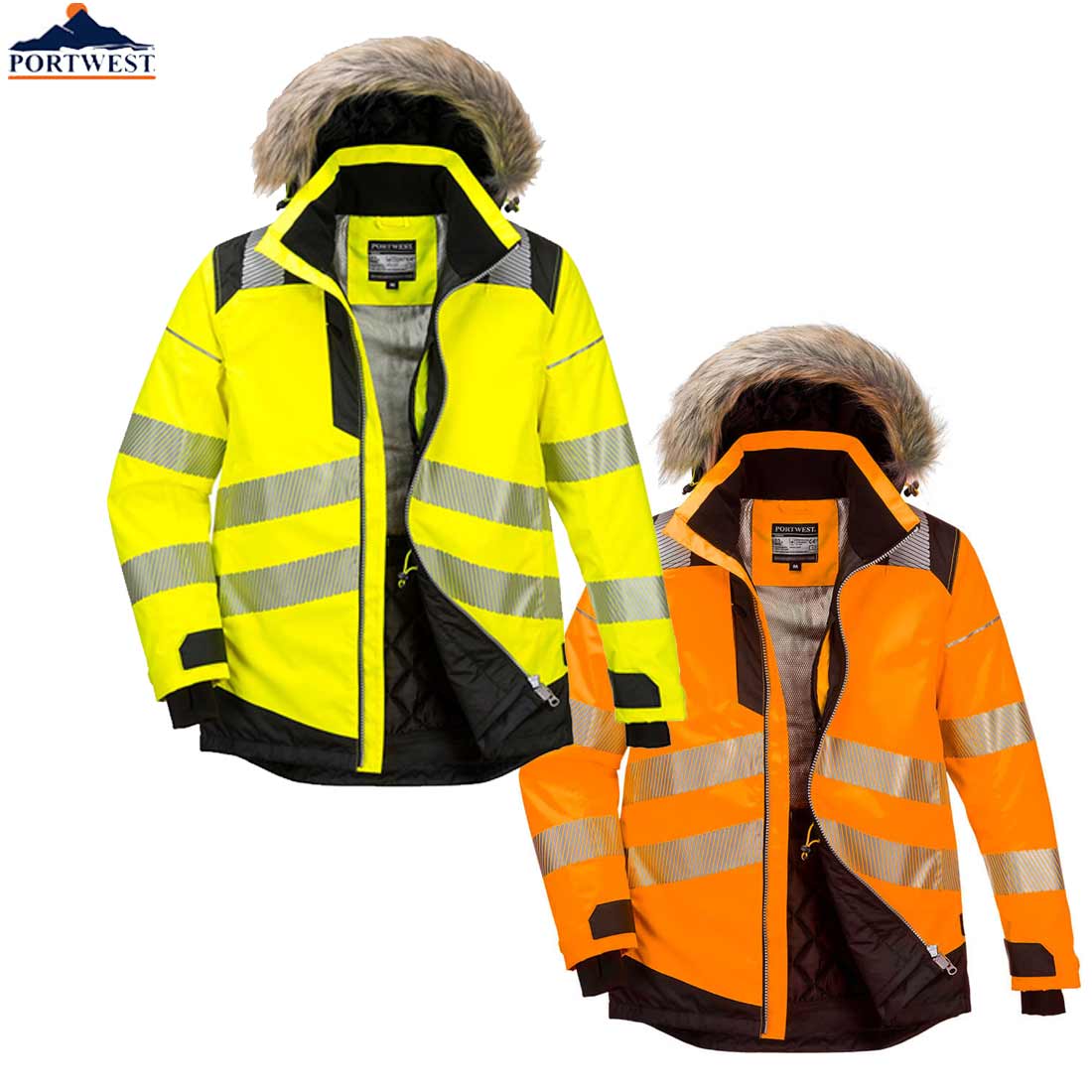 PW3 Warnschutz Winterparka