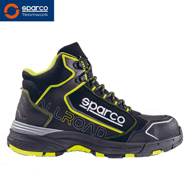 Sparco Arbeitsschuh Motegi Black-Yellow S3