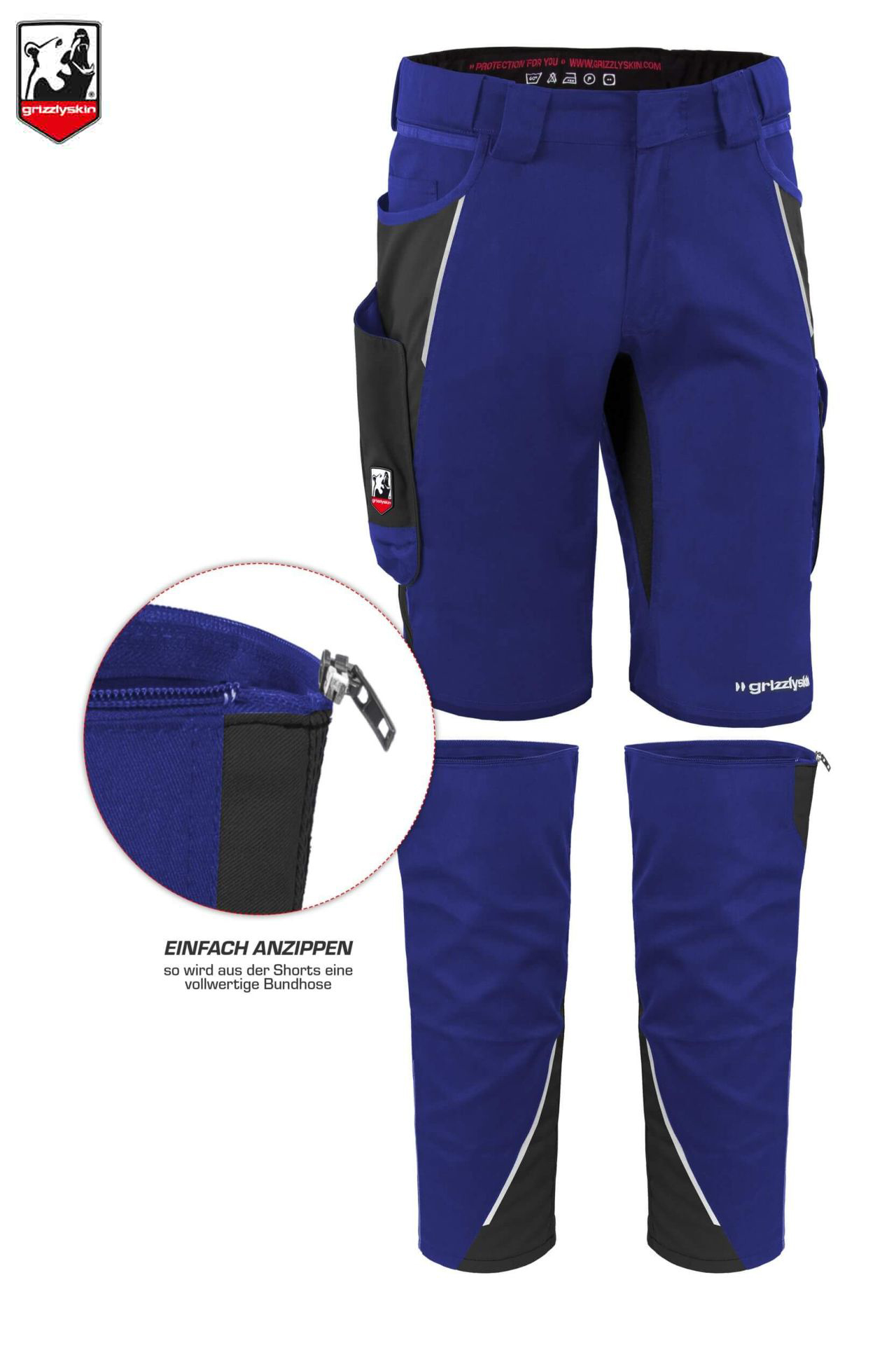 Grizzlyskin Beinlinge für Shorts