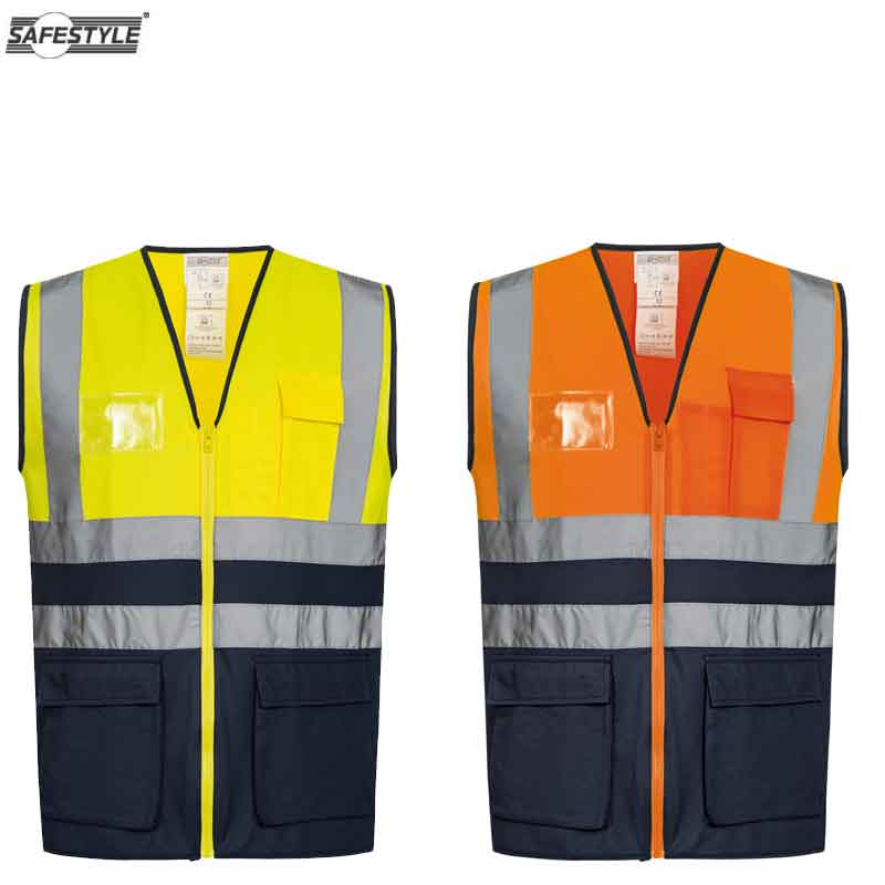 Safestyle Warnschutzweste zweifarbig