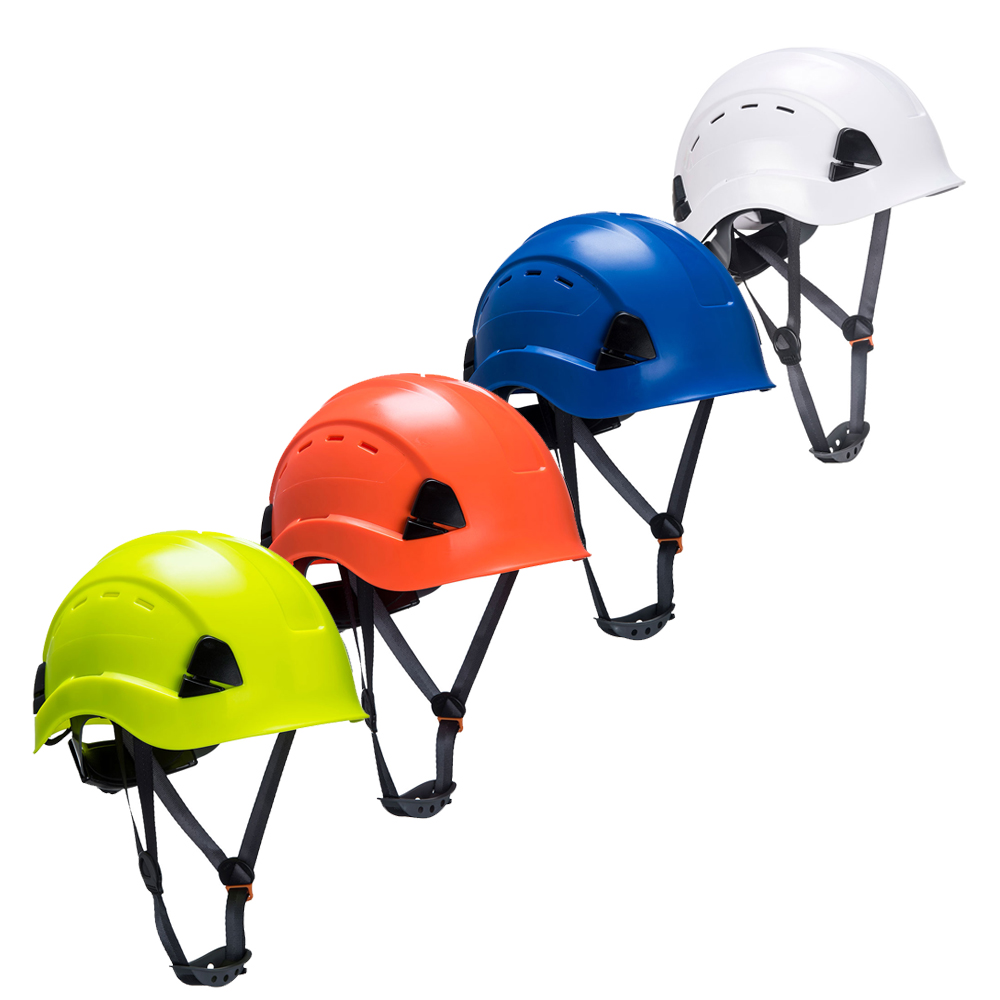 Schutzhelm belüftet für Höhenarbeiter