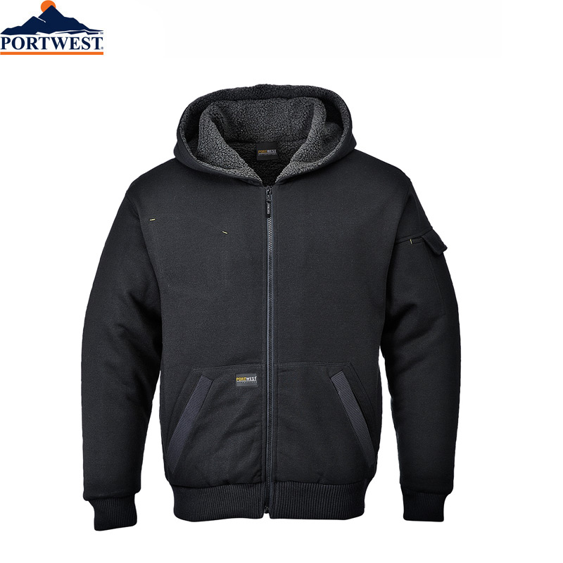 Sweatshirt-Jacke Pewter