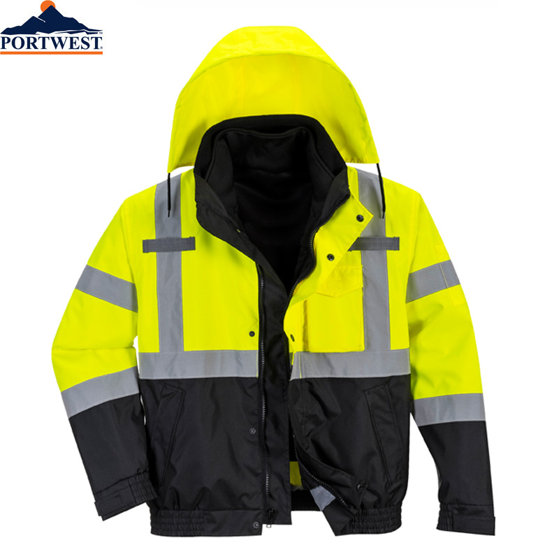 Premium Warnschutz Pilotenjacke 3in1