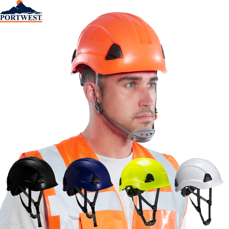 Schutzhelm für Höhenarbeiter