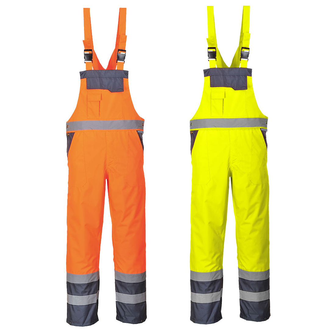 Regen Warnschutz-Latzhose