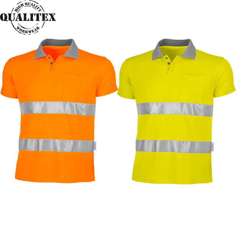Qualitex Warnschutz Poloshirt "Signal"