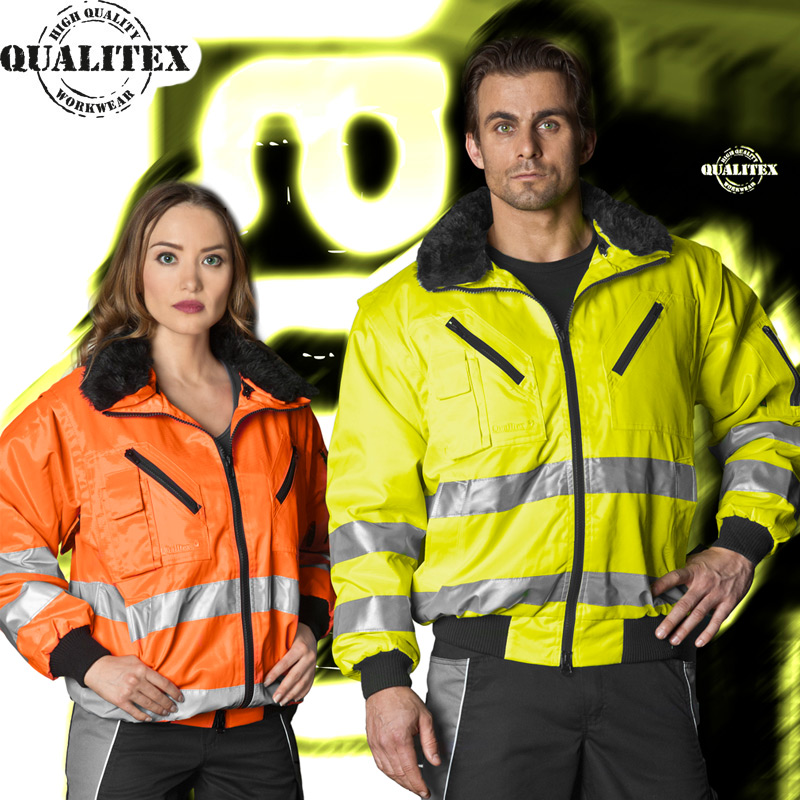 Qualitex Warnschutz Pilotenjacke "Signal"