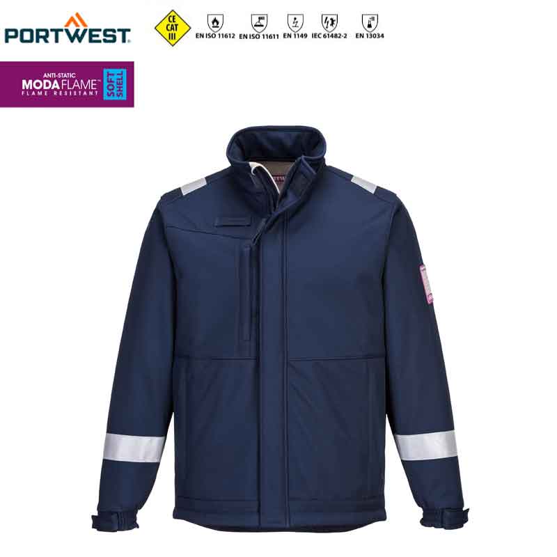 Multinorm Softshelljacke Modaflame