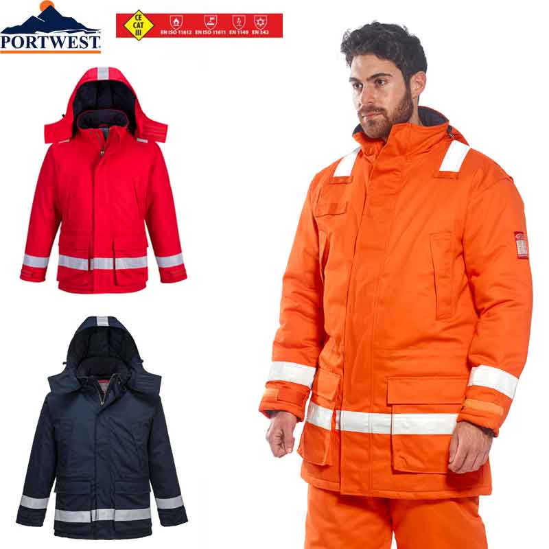 Flammhemmende Antistatik Winterjacke