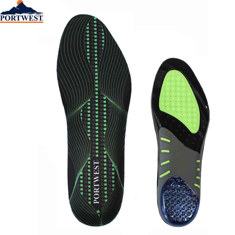 Geleinlegesohle mit Mittelfußunterstützung