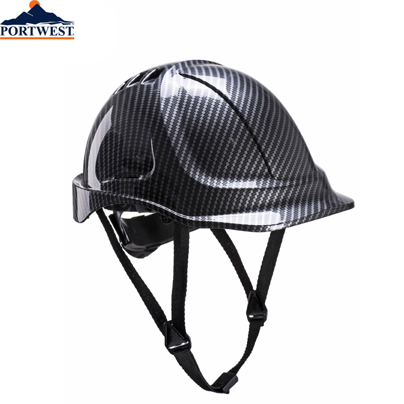 Schutzhelm im Carbonfaser Design